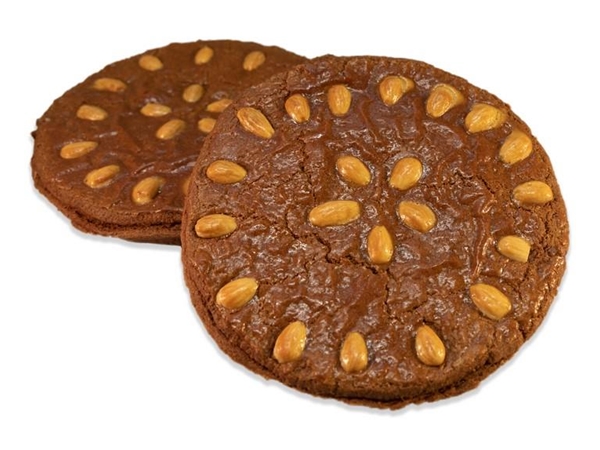 Gevuld speculaas taartje